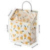 Hanging Storage Bag Cartoon Fruit Pattern Canvas Box Container for Home Bedroom Bathroom Wall Multifunctional 6