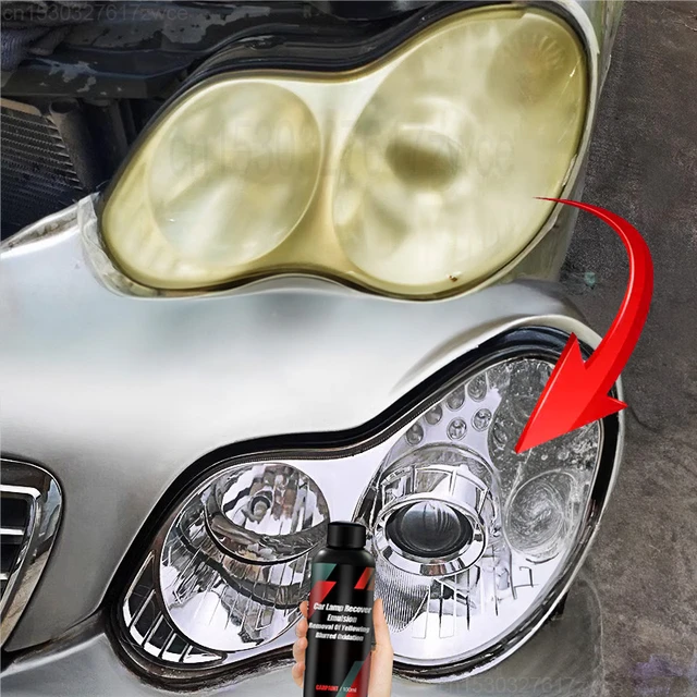 100ml Car Headlight Cleaner Headlight Renewal Polish And Maintenance Liquid  Coating Agent Cleaner For Motorcycles Cars RVs - AliExpress