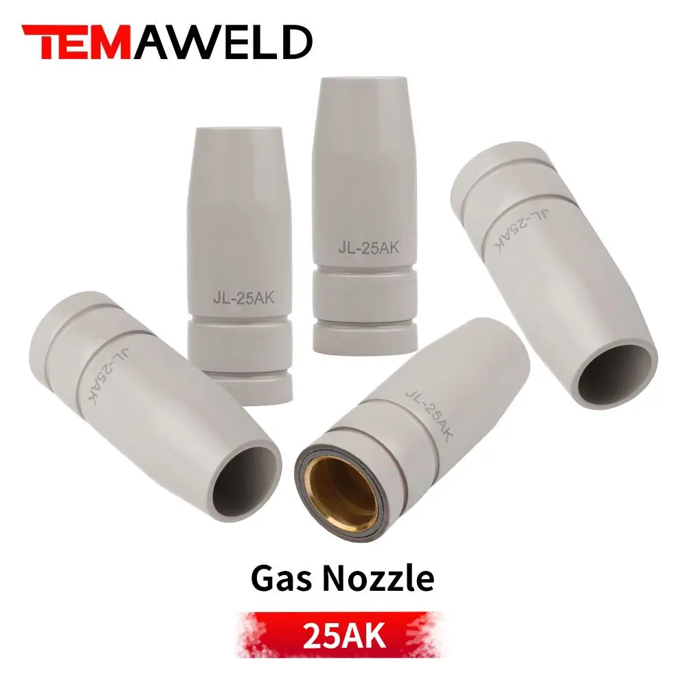 Buse à gaz conique MB 25AK 5 pièces pour torche de soudage Binzel QIILU Buse à gaz conique MB 25AK 5 pièces pour torche de soudage Binzel QIILU