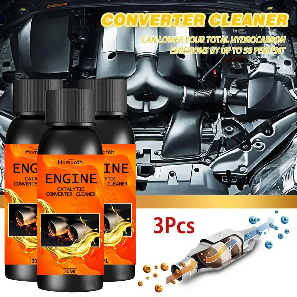 Car Engine Catalyst Converter Cleaners Automobile Engine CSV Cleaning Accelerators Catalysts Easy To Clean