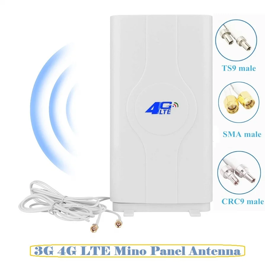 Eden High Gain 4G LTE Antenna 2m/5m Cable Dual Mimo Long Range Network Antenna for WiFi Router/Mobile Broadband модем 3g 4g digma mobile wifi dmw1969 usb wi fi firewall router внешний белый