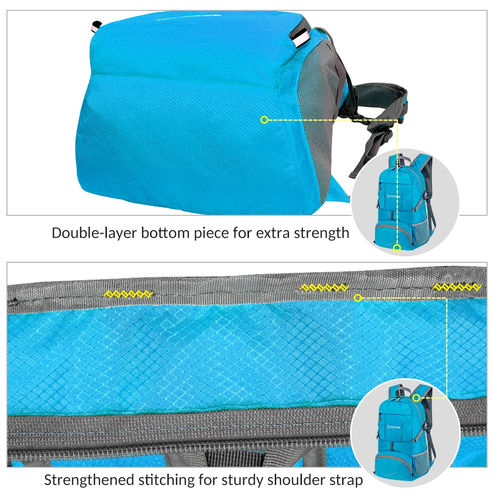 Men's 35L Hiking Backpack Climbing Travel Rucksack Sports Camping Outdoor Backpack School Bag Pack Male Female Women Daypack Bag