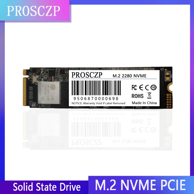 Prosczp M2 2280 Pcie Nvme 256Gb Pcie 128Gb Ssd 512Gb Nvme Ssd 512Gb Hdd Unità A Stato Solido Interna Per Laptop Nvme M2 Ssd 256Gb