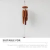 Bamboo Windchime Decoration Patio Wind Chime Garden Windchime Decorative Wind Chime Hanging Ornament Yard Wind Bell Home Decor 5