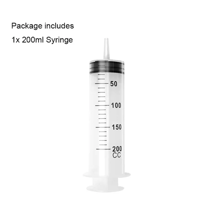 Large Capacity Syringe Reusable   Plastic Pump Nutrient Sterile Health Measuring Syringe pumping oil feeding enema glue filling Type9