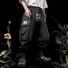 11 BYBB'S DARK Techwear Cargo Pants Men Hip Hop Big Pockets Joggers Trousers Elastic Waist Ribbon Harajuku Streetwear Pant Male 3
