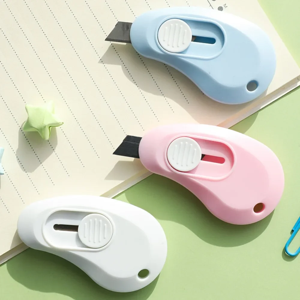 12 Pcs Japanese Style Simple Mini Cute Portable Expandable Letter Opener Back To School