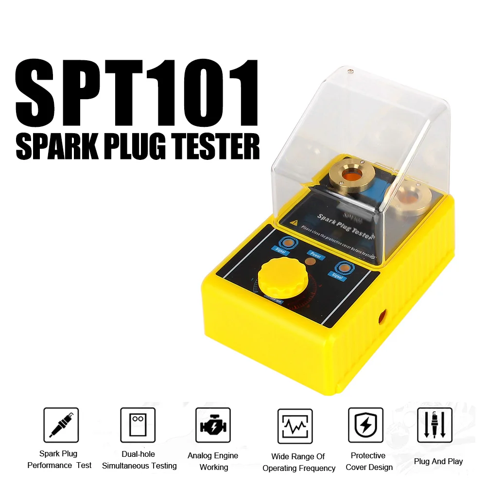 CarSparkPlugTester220V110VAutomotiveDiagnosticToolIgnition