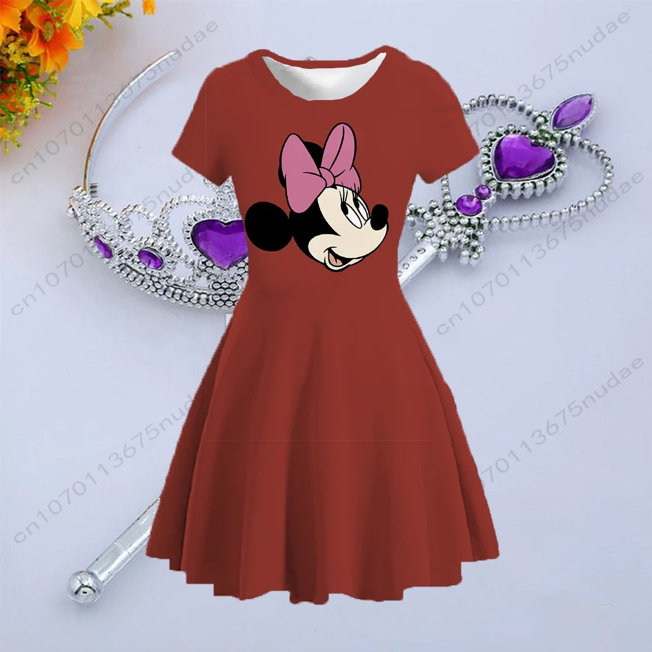 

Disney Korean Style Dress for Young Girls Evening Dresses for Kids Sexy Women's Sundress Summer Youth Party Dresses Tutu Lol