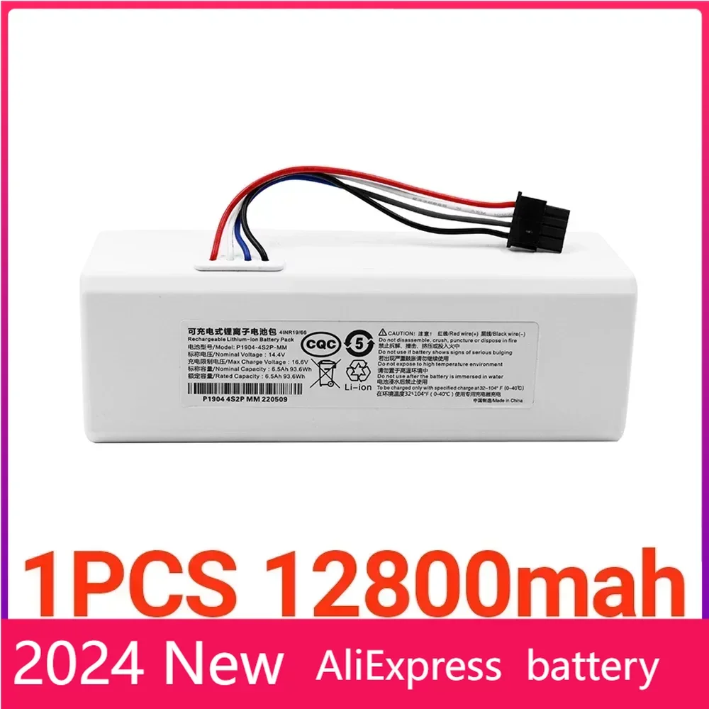 

for Xiaomi Robot Battery 1C P1904-4S1P-MM Mijia Mi Vacuum Cleaner Sweeping Mopping Robot Replacement Battery G1