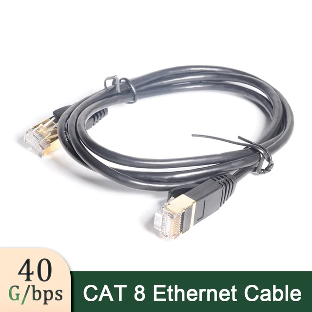 Cat 6A CAT7 Cat 8 Patch Cord Cable Ethernet Internet Network LAN RJ45 SSTP  Lot