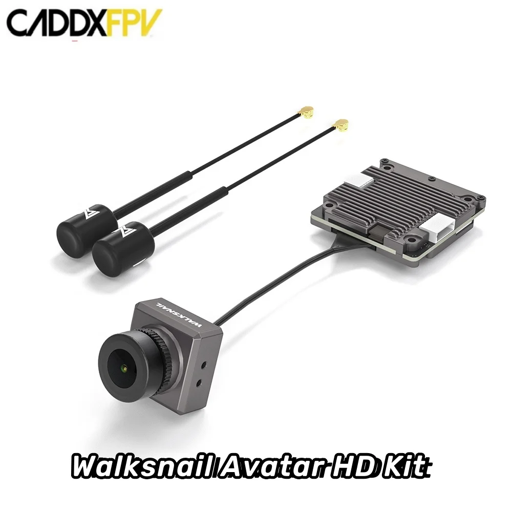 

Caddx Walksnail Avatar HD Nano Micro Camera VTX KIT 1080P Lower Latency Onboard DVR 4KM Avatar FatShark HD Dominator