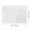 New Simple Fashion Passport Cover Name Pattern Slim Travel Passport Holder Wallet Gift PVC Waterproof Card Case Cover Unisex 5