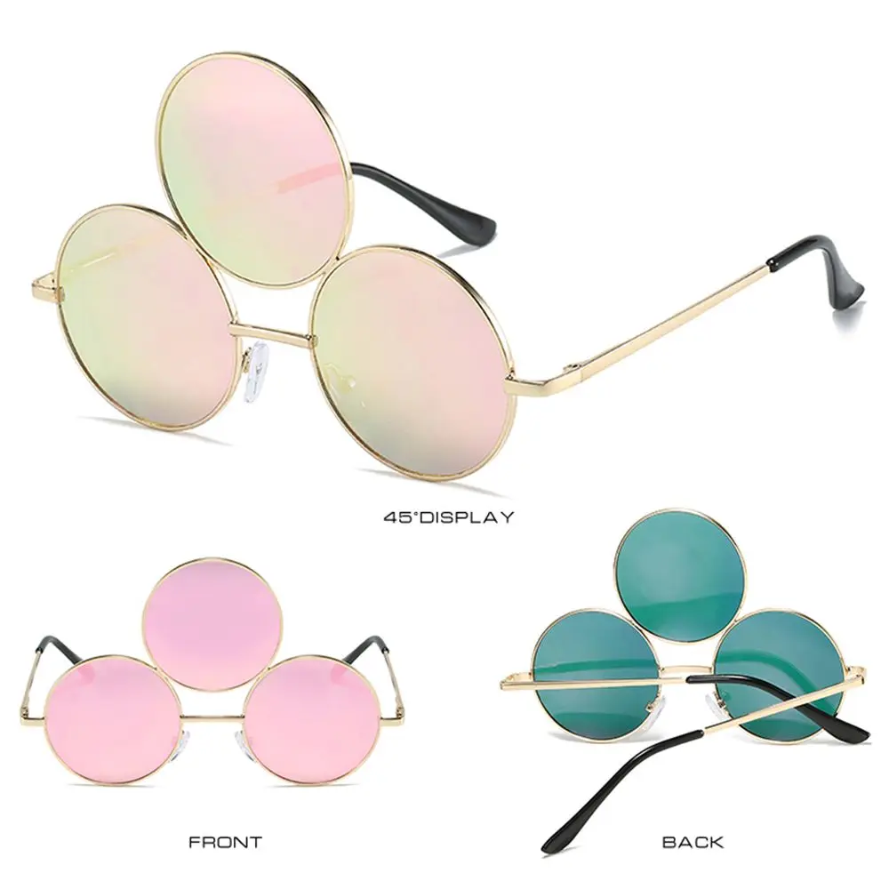 Dritte Augen Sonnenbrille Neuartiger chinesischer Stil Erlang Gott Drei Augen Brille Lustige Party Halloween Cosplay Brille – Detail 10