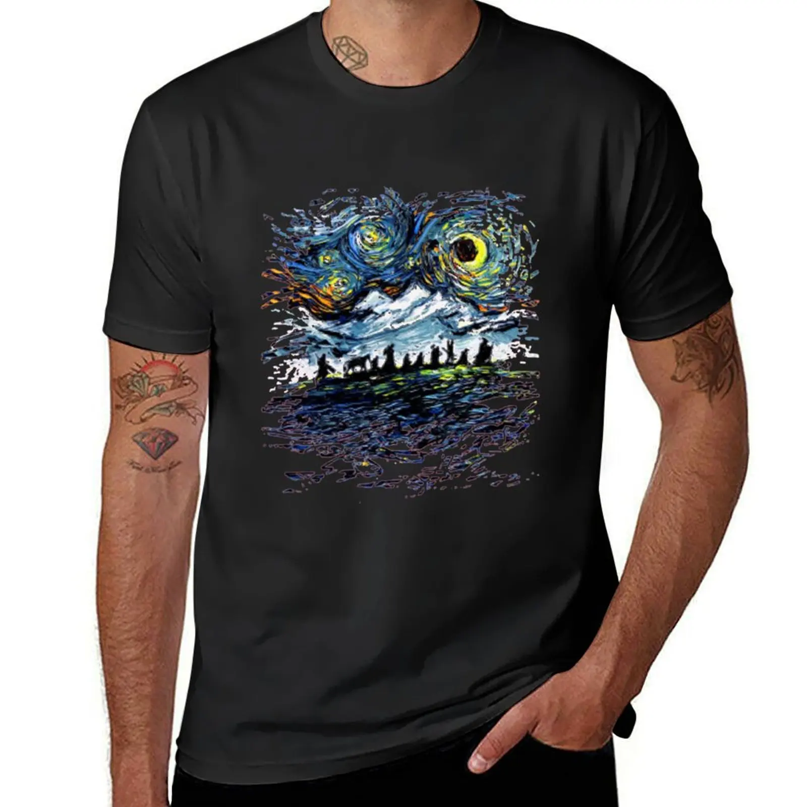 

Van Gogh Never Saw the Fellowship Premium T-Shirt sweat oversized men clothes