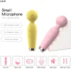 Women Mini AV Massage Vibrator Sex Toys for Women Pocket Pussy Toy USB Charging Vibradores 1