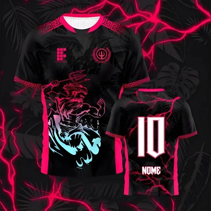 thumbnail image 2 of 2024 Nuevo uniforme de entrenamiento de fútbol de verano Camiseta de fútbol para adultos y niños Camisetas para adultos y niños Camiseta de fútbol Camiseta de secado rápido, 2 of 5