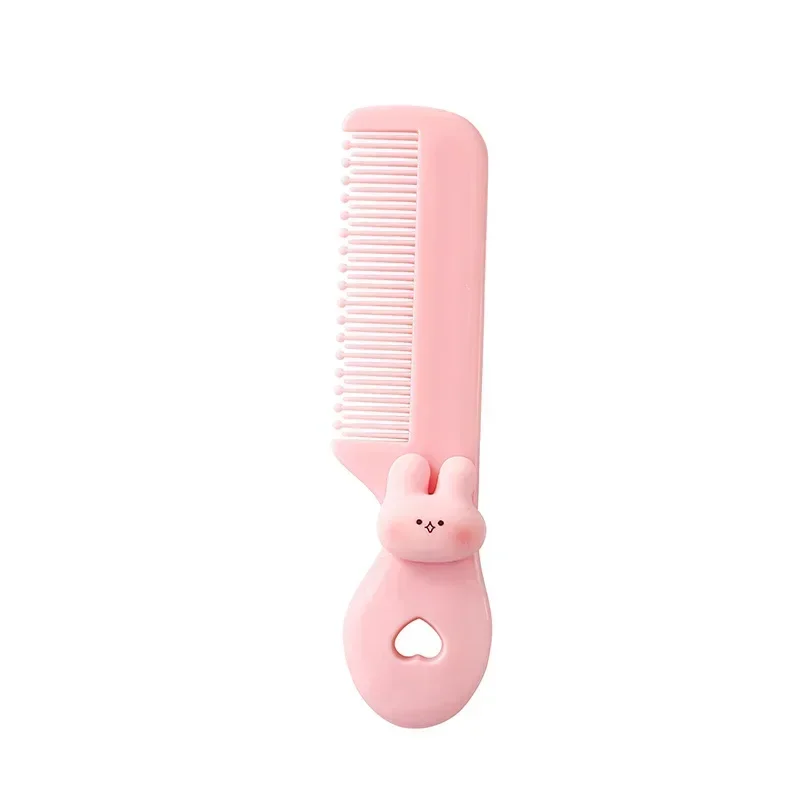Ins Mini Cute Comb for Baby Girl Boy Small Koran Cartoon Animal Floral Protable Hair Brushes Little Girl Kid Hair Accessories hair brush comb baby hair comb