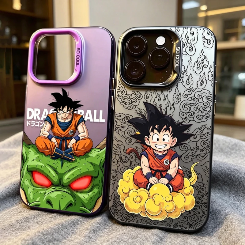 Anime Goku Flying Nimbus Phone Case - Vibrant Design