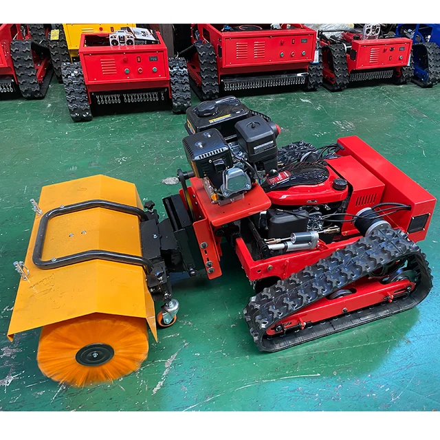 Customized Upgraded remote-controlled lawn mower, garden oil lawn mower robot 2