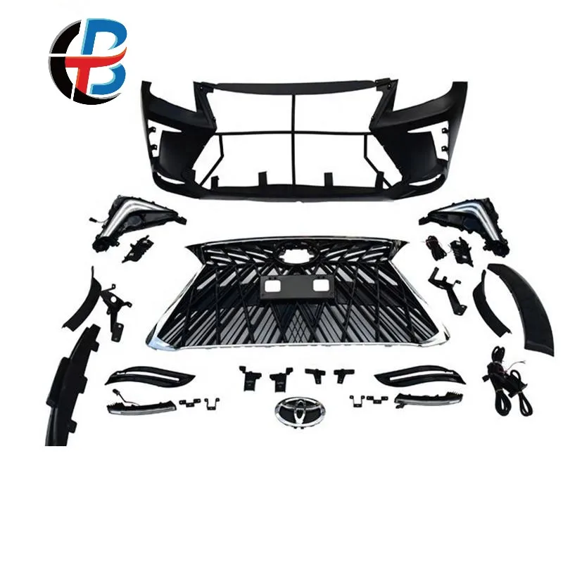 

BETTER Factory Direct Car bodykit PP Material Car Bumper Front Bumper For Toyota RAV4 2008-2012 upgrade LEXUS TRD style