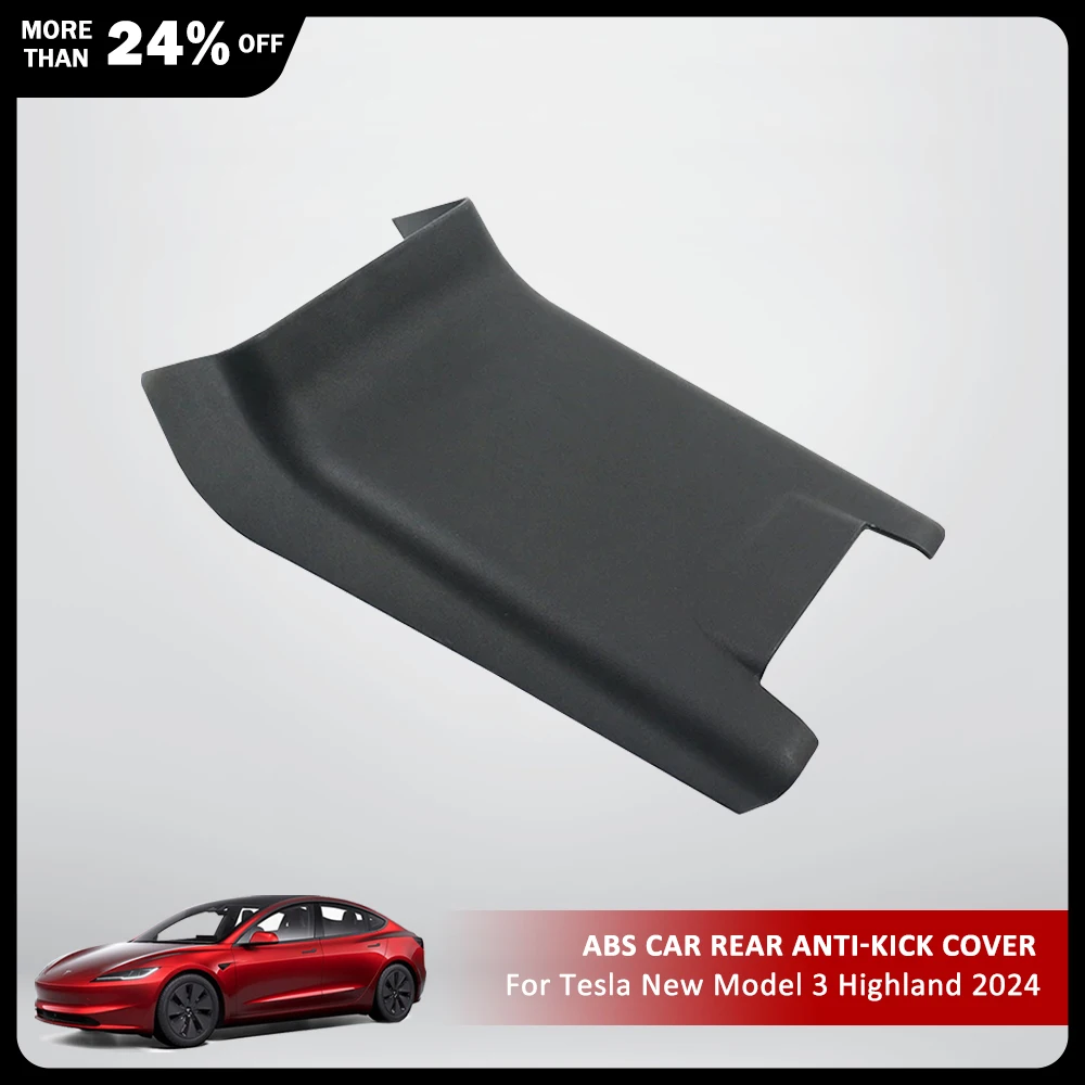 

Rear Anti Kick Cover For Tesla Model 3 Highland 2024 Rear Air Condition Vent Cover Trim Anti-Scratch New Model3+ Car Accessories