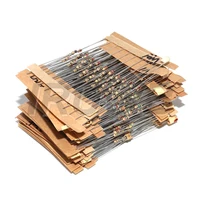640pcs 64 Values 1R - 10MR 0.125W 1/8W 5% Carbon Film Resistors Assorted Kit Set - Image 3