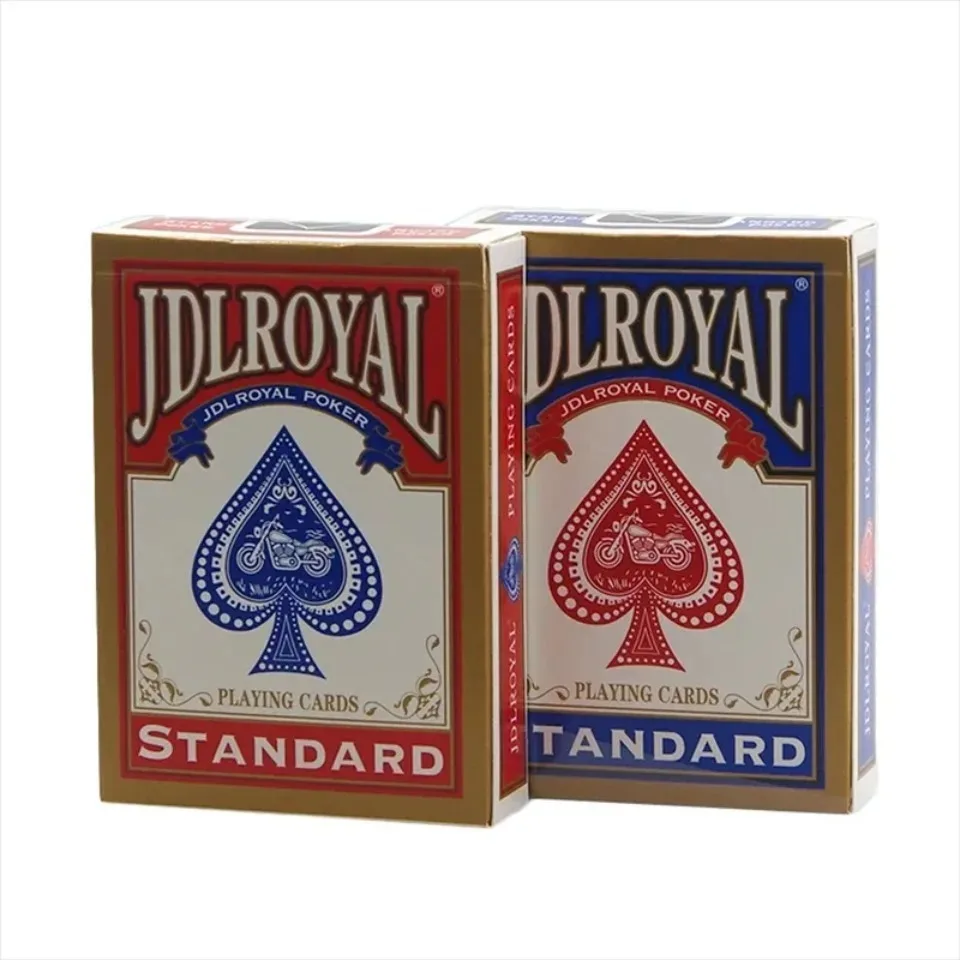 Jdlroyal Poker Cards Red Back