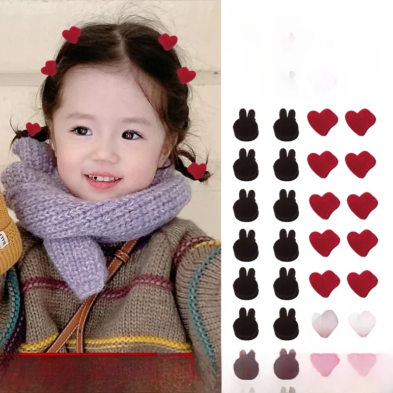 24 red hearts + black rabbits