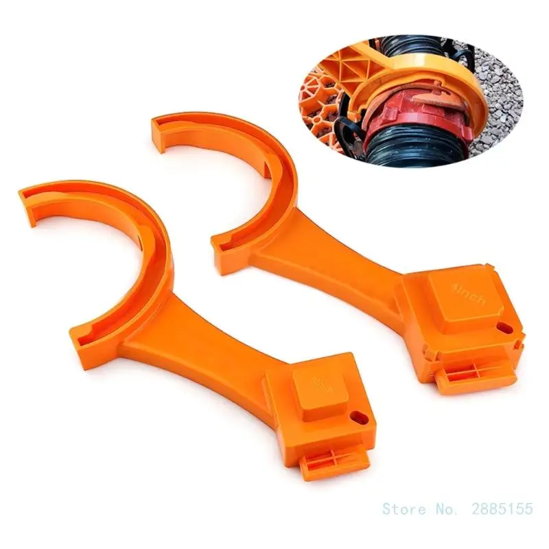 

Universal Sewer Wrench Easy & Comfortable Grip Manual Tool Portable Hose Wrench Set RVs Sewer Hose Wrench