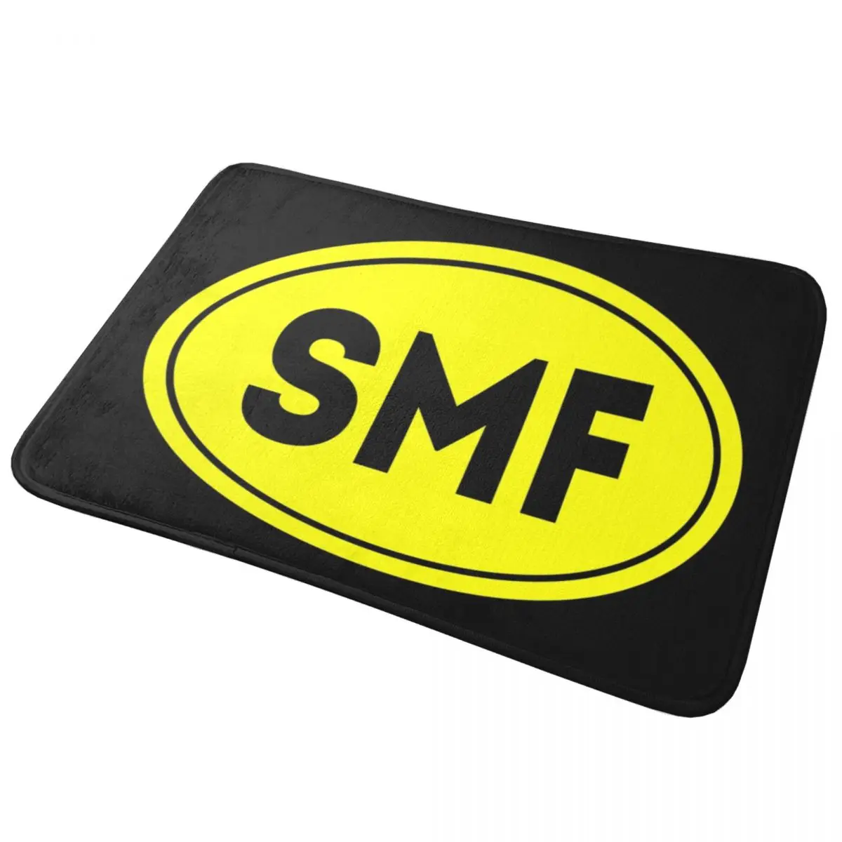 

SMF - Sacramento Airport Code Doormat Anti-skid Super Absorbent Bathroom Floor Mats Home Entrance Rugs Carpet Hallway Footpad