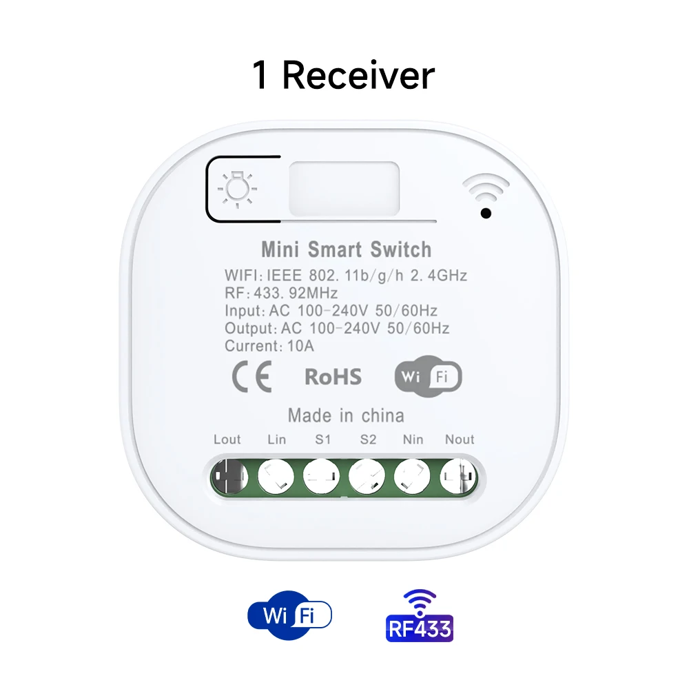 white 1 receiver