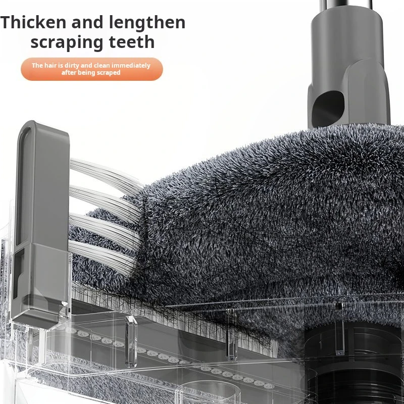 Hand Free Flat Floor 360 Spin Bucket Clean Mop Set Microfiber Sewage Water With Bucket Hand Free Household Lazy Cleaning Mop 2