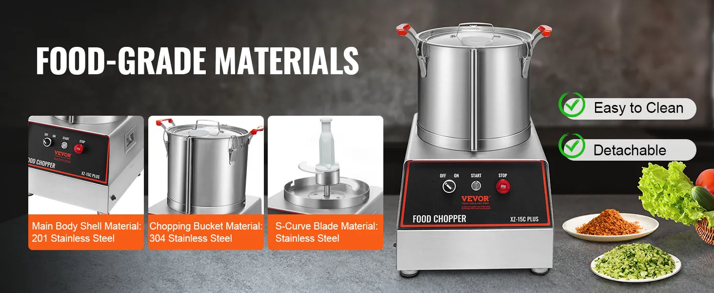 electric food processor & vegetable chopper