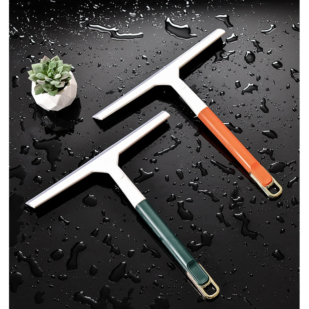

Glass Wiper Lengthened Handle Labor Saving Manual Ceramic Tile Wall Window Cleaning Scraper