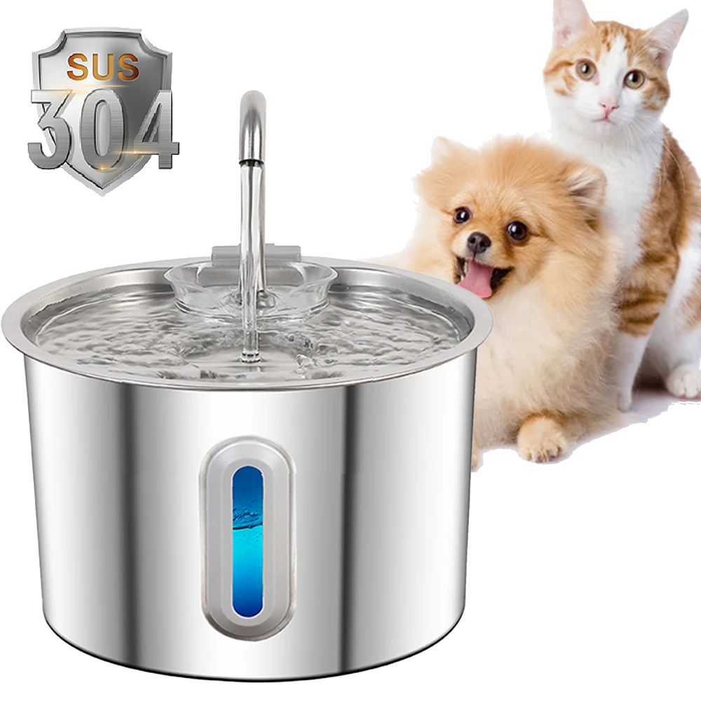 Stainless Steel Pet Fountain 1