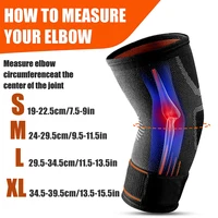 BYEPAIN 1Pcs Fitness Elbow Brace Compression Support Sleeve for Tendonitis, Tennis Elbow, Golf Treatment - Reduce Joint Pain 2