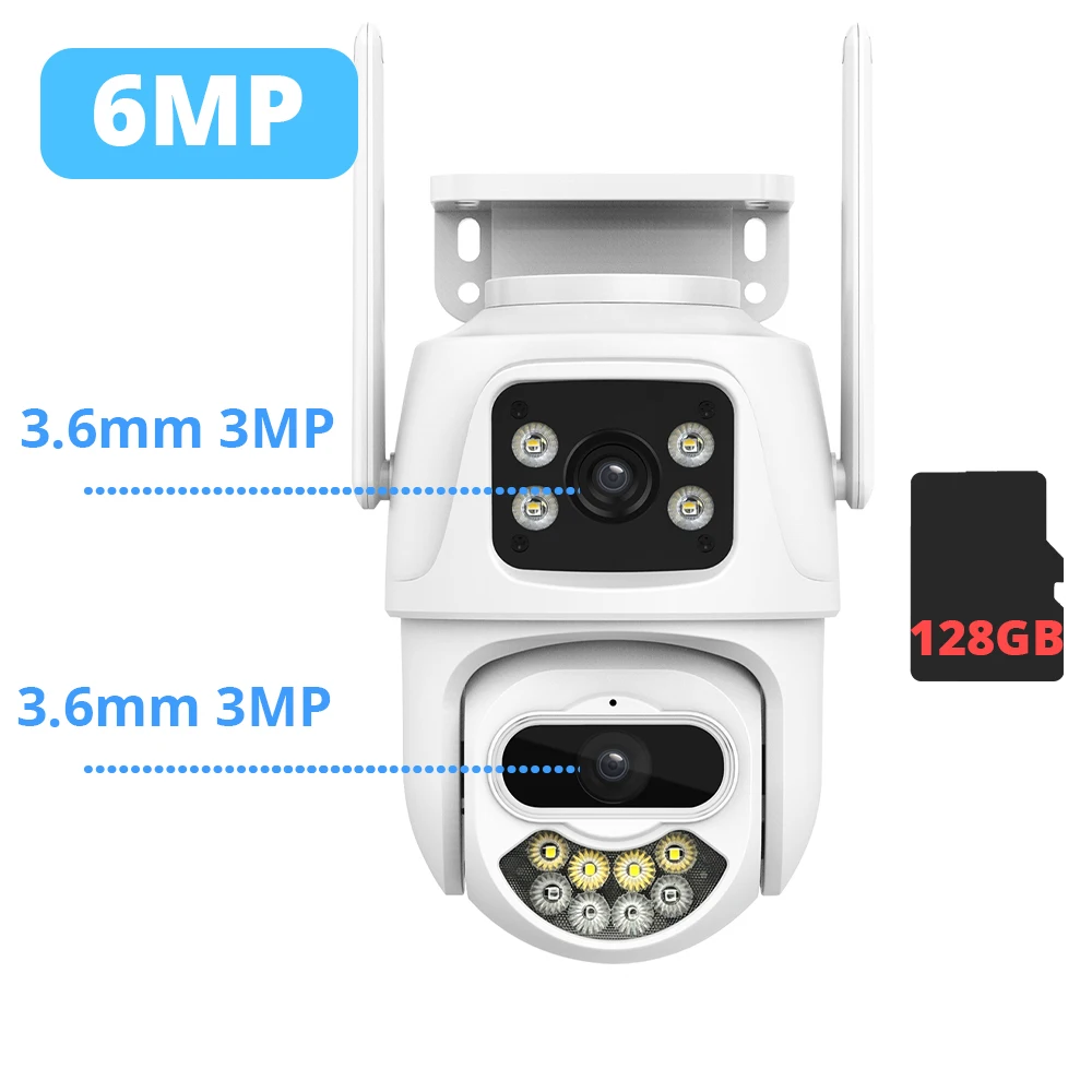 6MP With 128GB