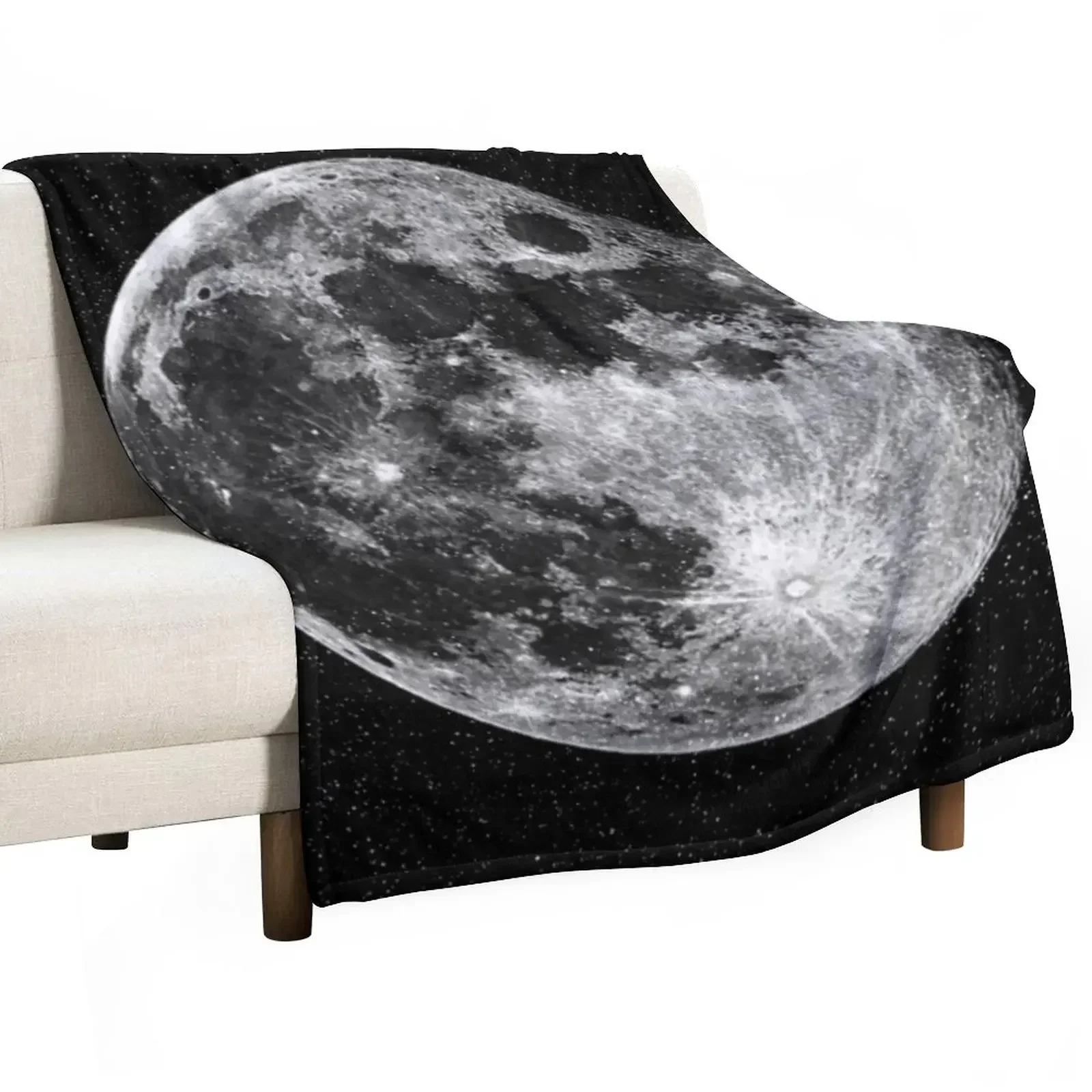 

Full Moon Throw Blanket Hair Soft Blankets