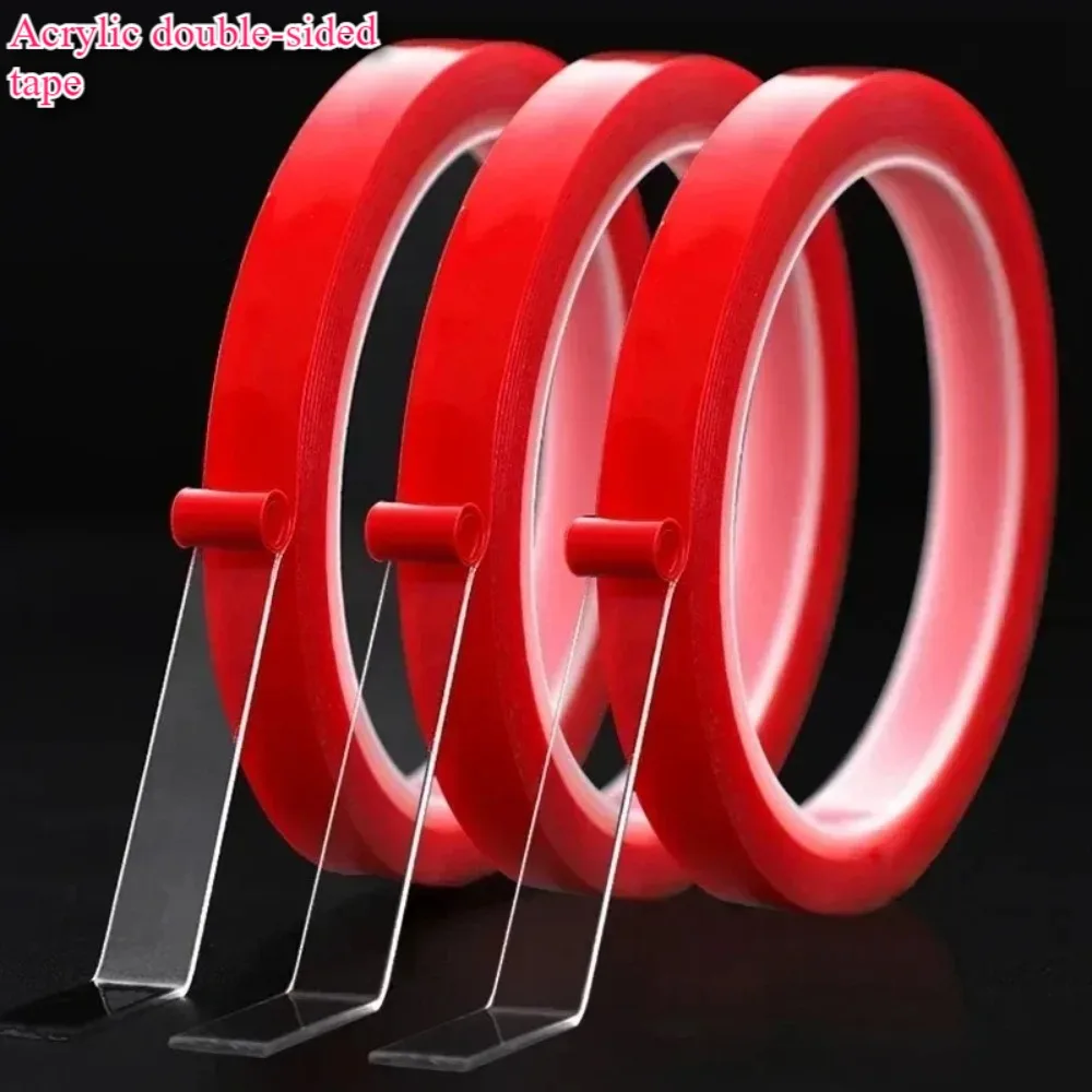 Premium Double-Sided Nano Tape - Clear, Waterproof & Heavy Duty Adhesive with No Residue Removal