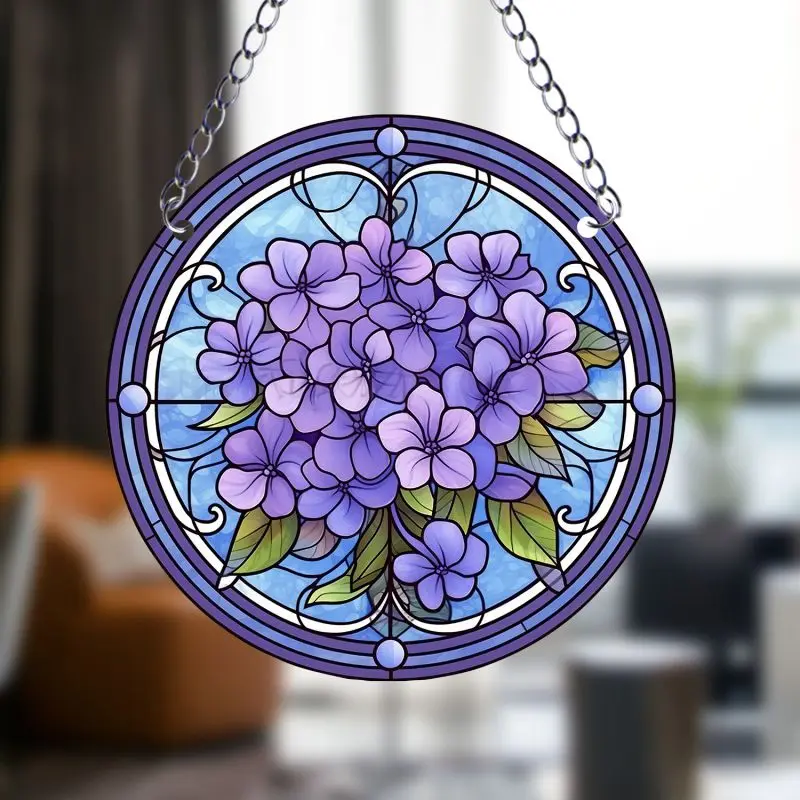 Acchiappasole A Forma Di Fata Con Cuore - Decorazione Da Appendere In Vetro Acrilico Per Interni Ed Esterni - Foto 12