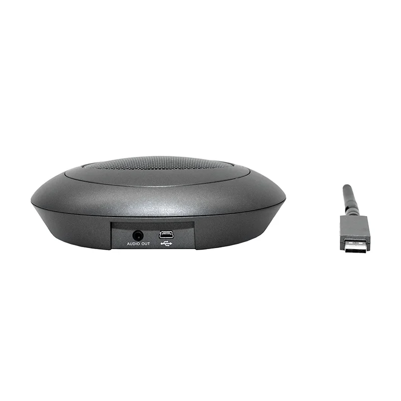 시스템 사무실 회의 통화 스피커 USB 스피커폰, 360 도 휴대용 오디오 비디오 액세서리