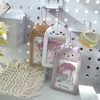 Kpop Photocard Holder with Keychain Y2K Kawaii cat Photo Card Sleeves ID Badge Holder Card Protector 2