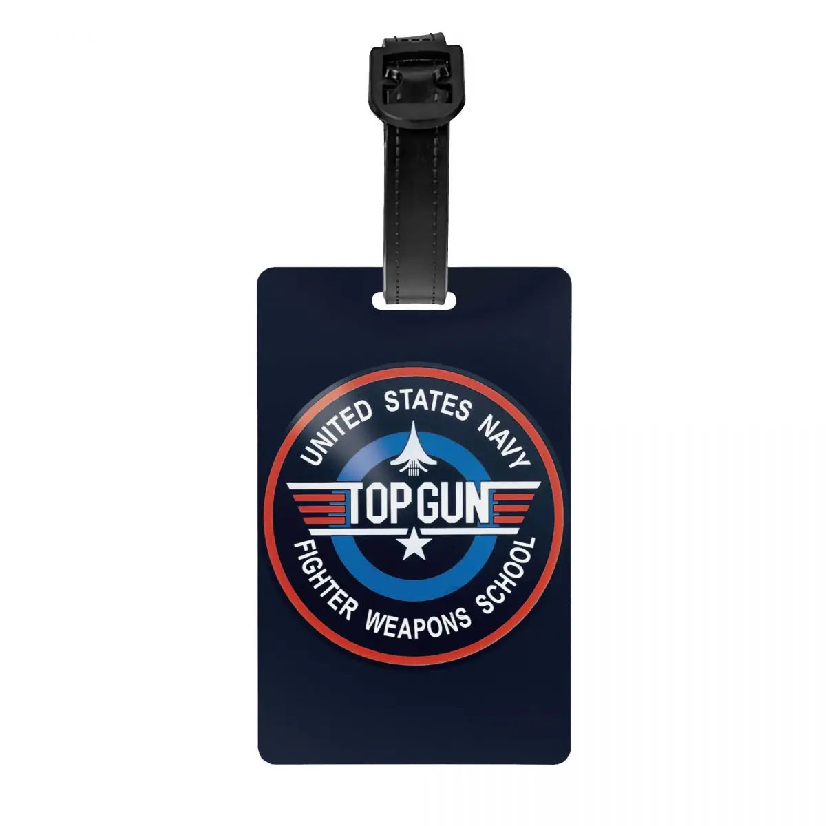 

Верхние бирки для багажа с изображением истребителей ВВС для чемоданов, милые бирки для багажа из пленки Maverick, Обложка для личной безопасности, идентификационная этикетка