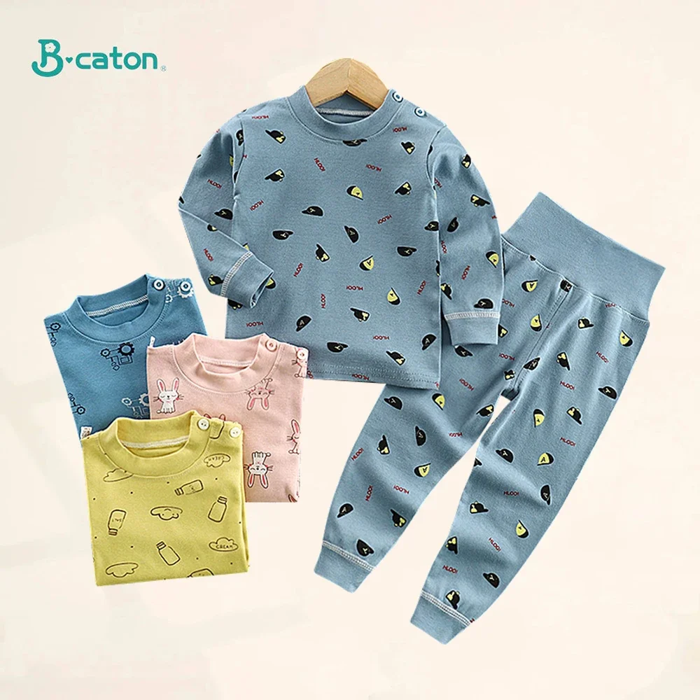 Kids Cotton Pajamas Set 2