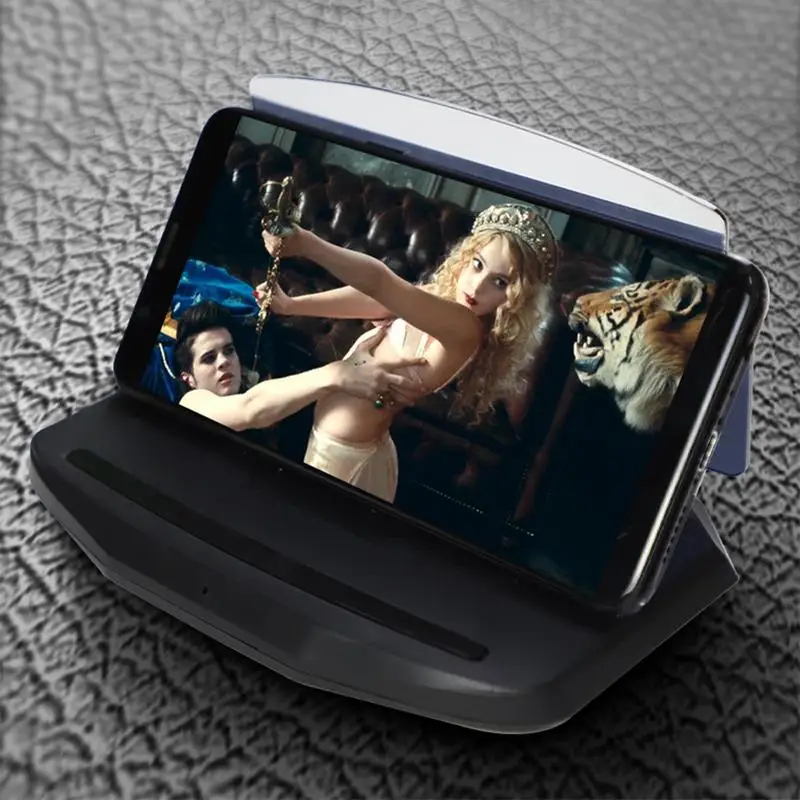 Windshield Screen Projector Car Projector Heads Up Display For Smartphone Reusable Car Mobile Phone Holder With HD Image