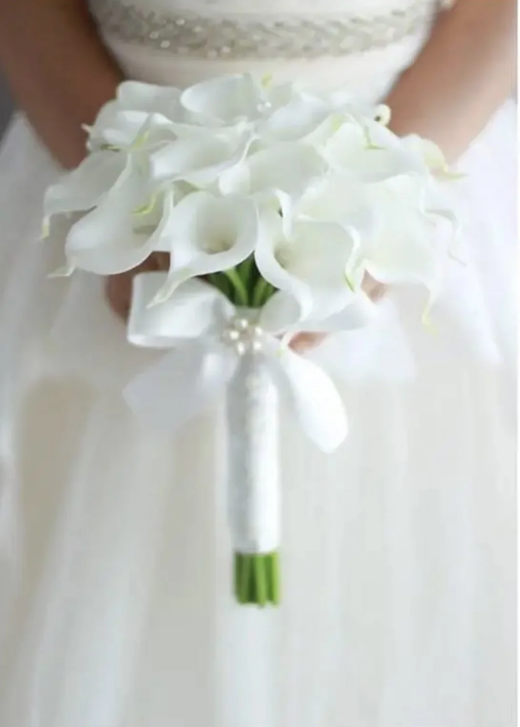 White Calla Lily Bridal Bouquet 5