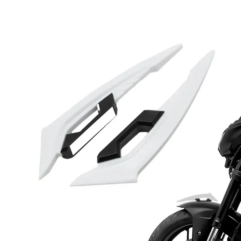 

Motorcycle Aerodynamic Winglets Universal Adhesive Motorcycle Aerodynamic Wing Spoiler Scar Accessories For SUV Auto Truck