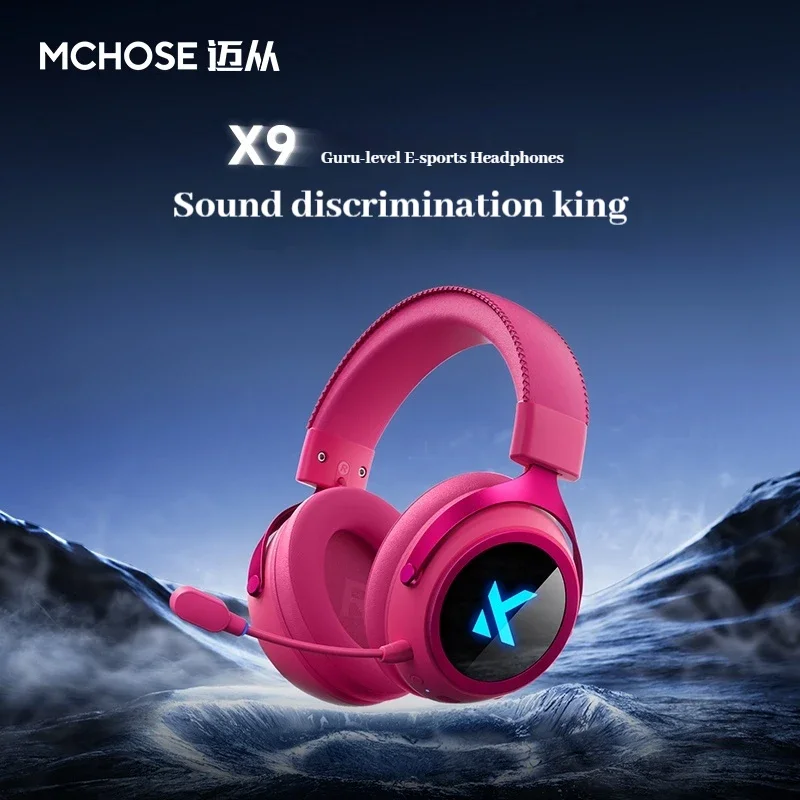 MCHOSE X9 Wireless Gaming Headset ri Mode High Fidelity