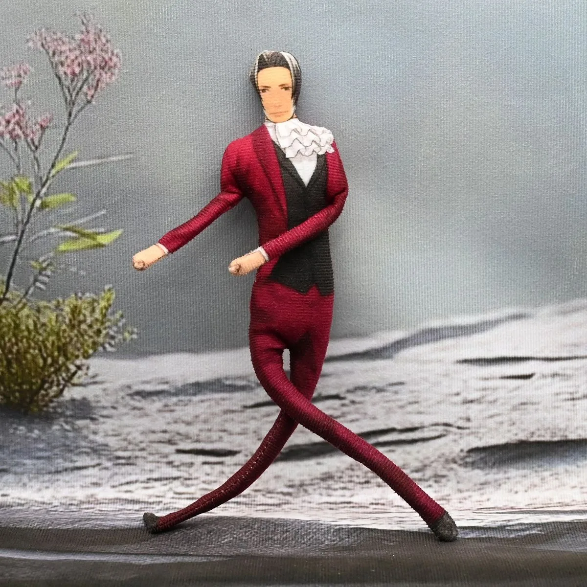 Game Ace Attorney Phoenix Wright Cosplay Plush Doll Miles Edgeworth Body Wire Skeleton Action Stuffed Dolls Accessories Gifts plush doll
